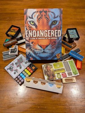 Endangered Board Game Insert - Fit All Expansions In One Box