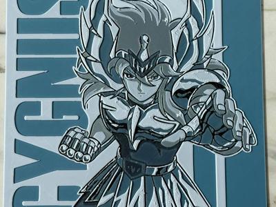 Hyoga Cygnus poster 4 colors