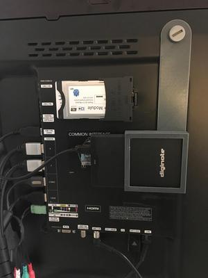 Samsung 46D7000 TV hard drive mount