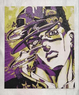 Jotaro Disc Scene - Stone Ocean (HueForge)