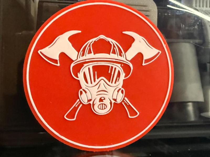 FIRE DEPARTMENT COASTER