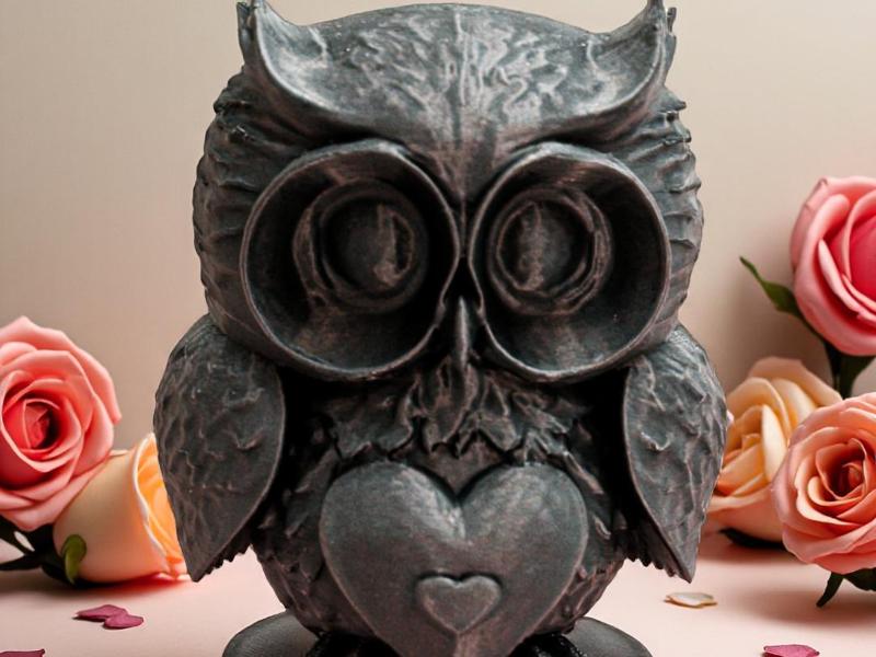 Heartful Owl