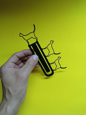 Bookmarks - Minimalist cats
