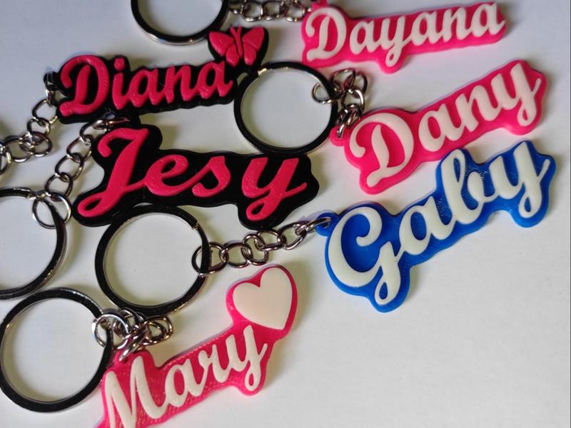 Llavero - Dany, Mary, Dayana, Diana, Jesy, Gaby 