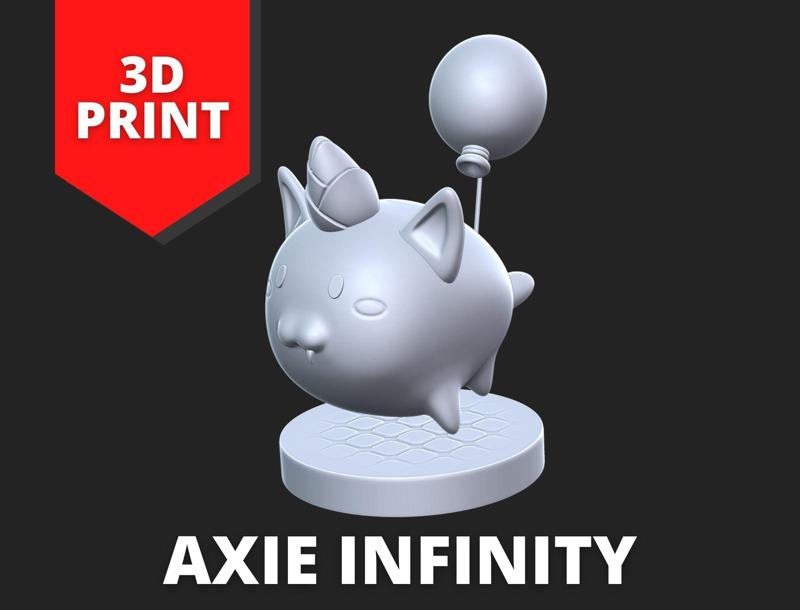Miniature Axie Infinity - Fear The Cracker - Beast 3D Printable