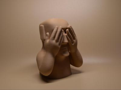 Moai  see no evil speak no evil hear no evil