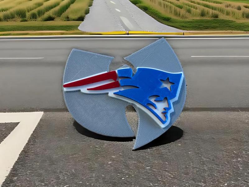 New England Patriots X WuTang SIgn