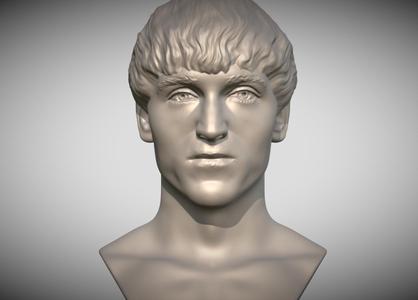 Logan Paul bust for 3D printing