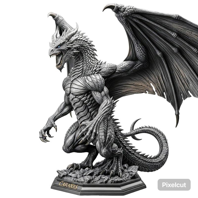 Dragon wing cut wing