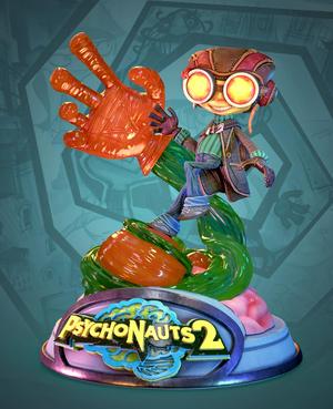 Razputin Aquato - Psychonauts 2 fan art 3d print figurine
