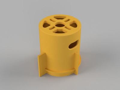 FX-61 customized motor mount