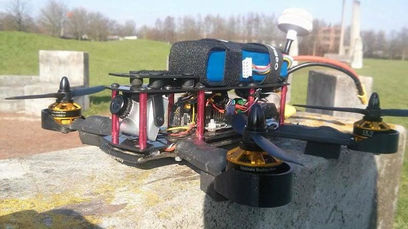 Cam Mount ZMR 250_RunCam Magnesium Alloy Housing SkyPlus_PZ0420M 600TVL