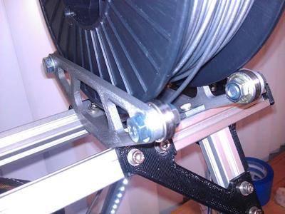 MendelMax Skeletal Spool Mount