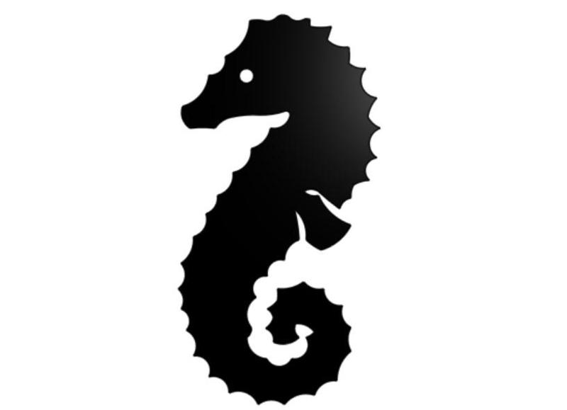 Seahorse wall art