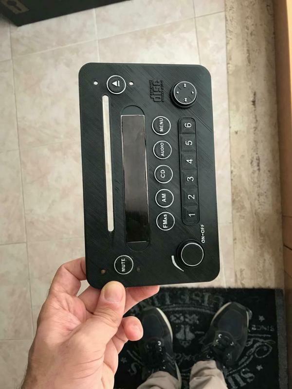 Mostrina Stereo 2DIN Alfa Romeo 159