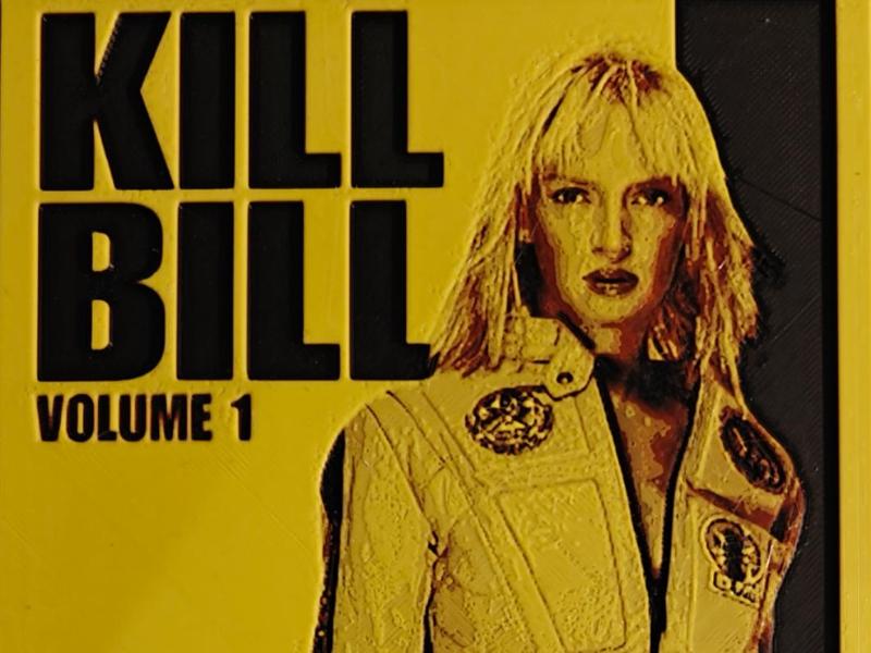 Kill Bill Vol. 1 Poster (Hueforge)