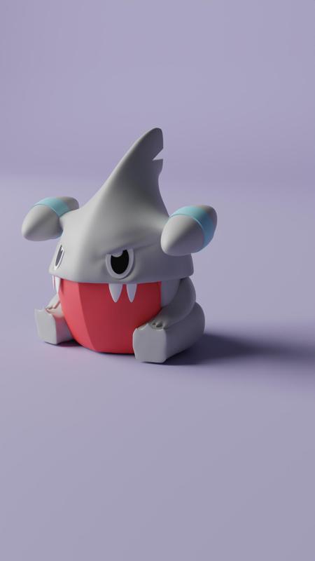 Trash can Pokemon Gible