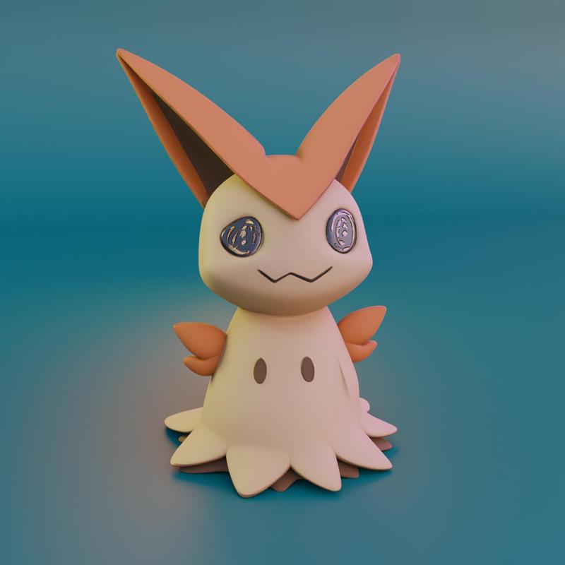 MIMIKYU VICTINI - POKEMON