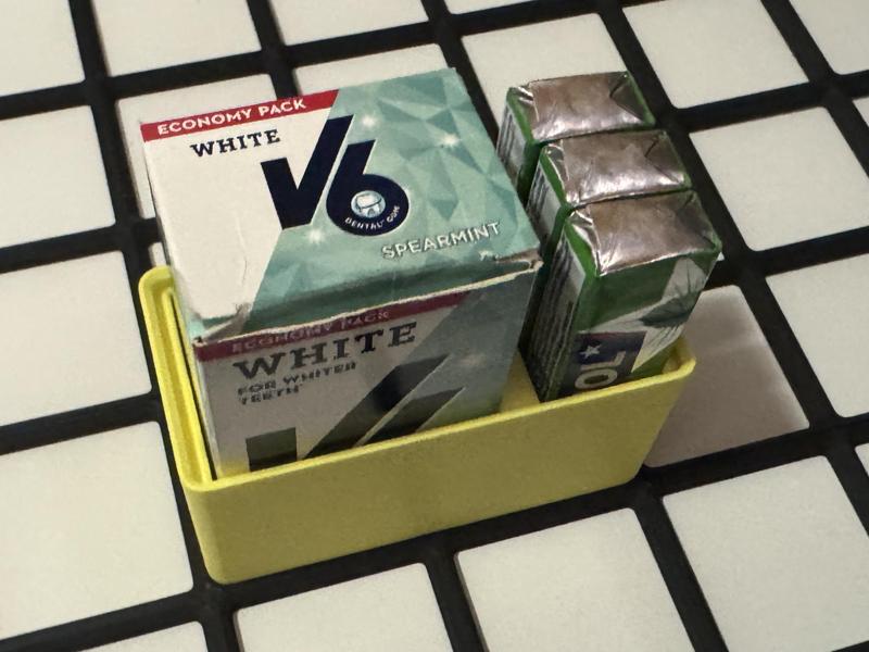 Gridfinity for Stimorol and V6 gum