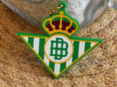 Real Betis Balompie Keychain