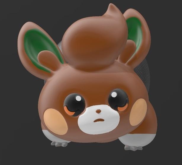 Suporte Alexa Echo Dot 4a e 5a Geração Pawmi Pokemon Versão 2