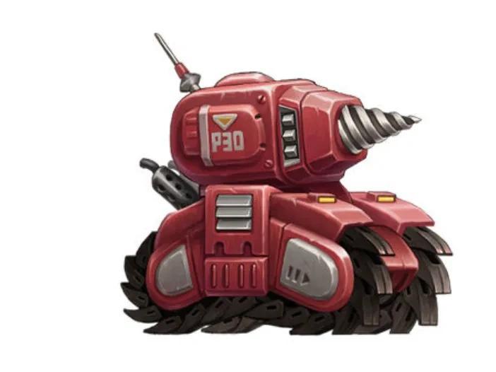 Metal Slug - Red Drill Tank