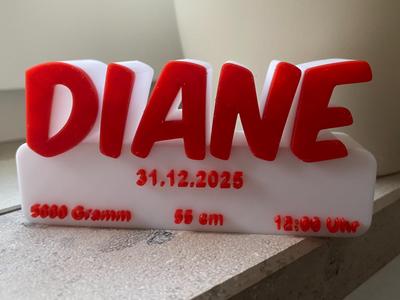Diane's birth gift