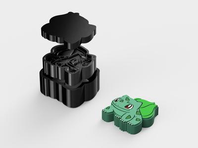 Bulbasaur - bath bomb mould