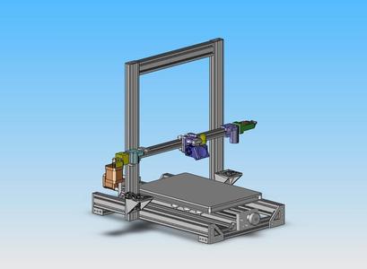 AM8-LS Y-AXIS V-SLOT RAIL BELT DRIVE