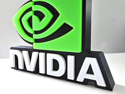 Nvidia Logo Sign (no AMS)
