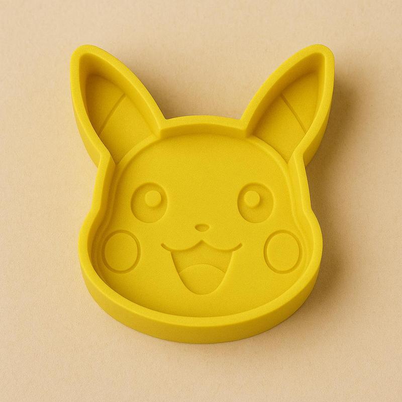 Pikachu Face Bath Bomb Mold – 3D Printable  Mold Design