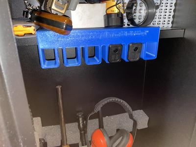 Gun cabinet Glock Mag Holder