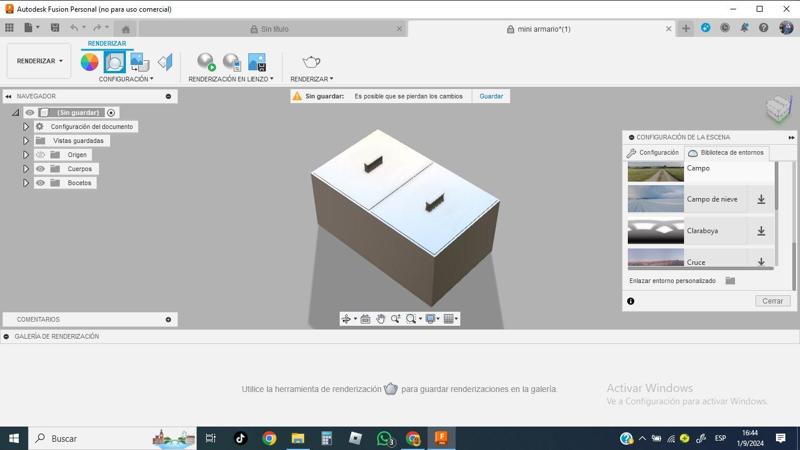 10cm chest of drawers (organizer) with 2 compartments