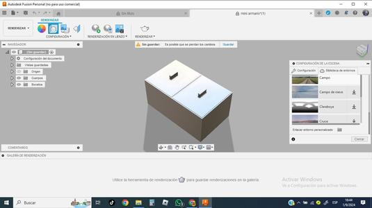 10cm chest of drawers (organizer) with 2 compartments
