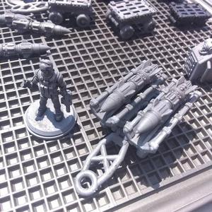 Suturus Pattern Grimdark Hangar Ordnance and Utility Cart