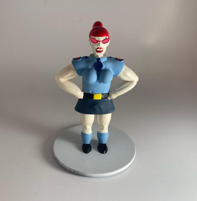 Alice from  Superjail! on Adult Swim