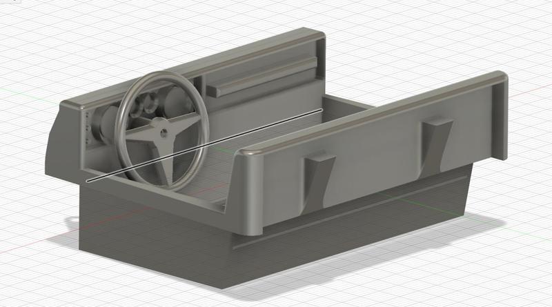 Interior for Injora IR40 (TRX4M), Toyota FJ40