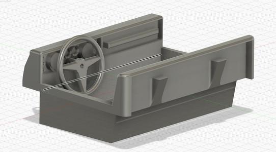 Interior for Injora IR40 (TRX4M), Toyota FJ40