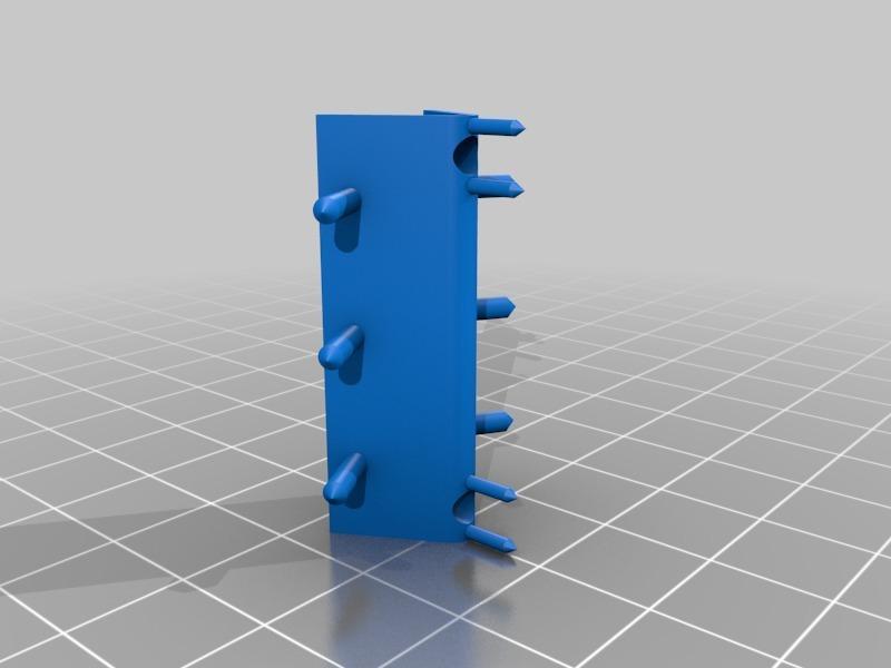 RC plane tail connection 60 degrees