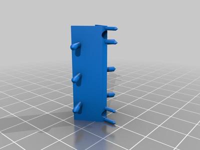 RC plane tail connection 60 degrees