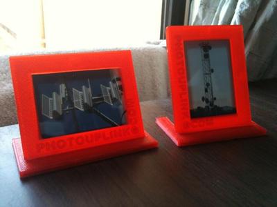 PhotoUpLink.com 3d printed picture frame 1