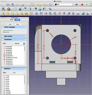 Z-stepper motor mount upgrade for Geeetech Prusa i3 acrylic