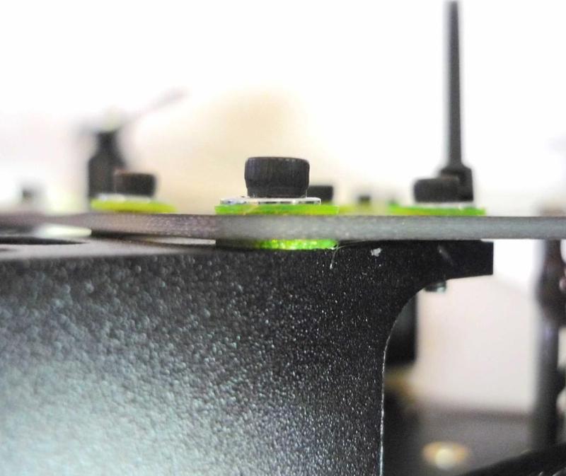 Mounting/Isolating Parts for G10/CF/GF/Alloy DJI Arms (Flamewheel, Discovery)