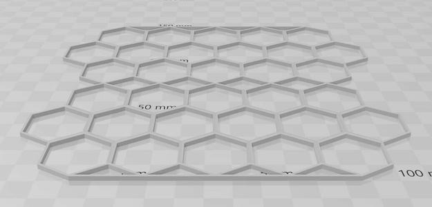 Honeycomb for cleaning the hotbed.