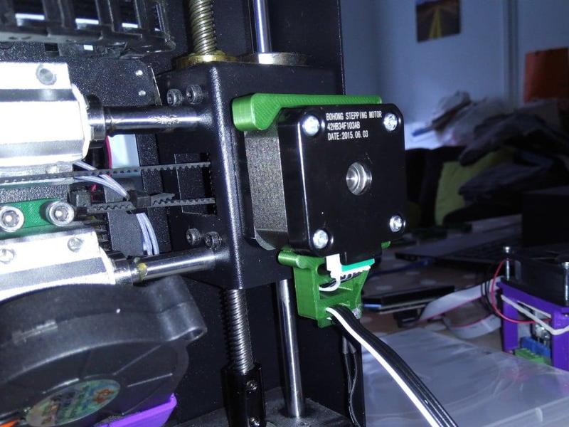 X Axis Motor Cable Strain Relief (Nema 17)