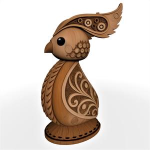 bird art statue