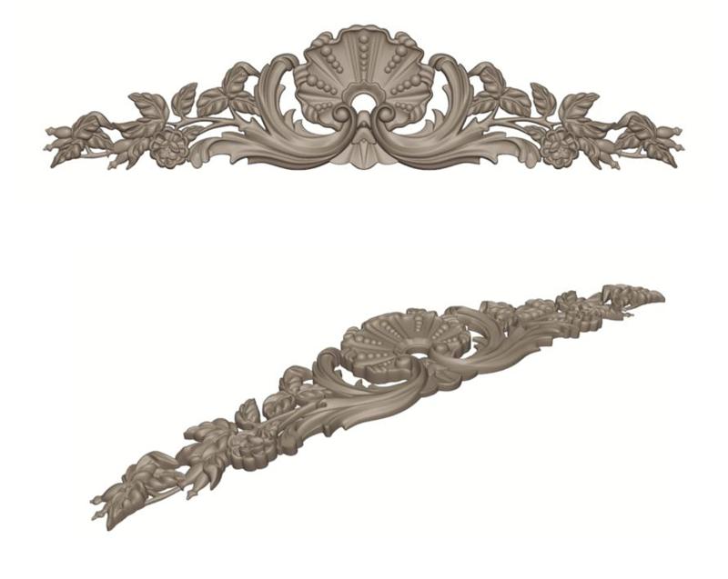 Floral ornament/relief