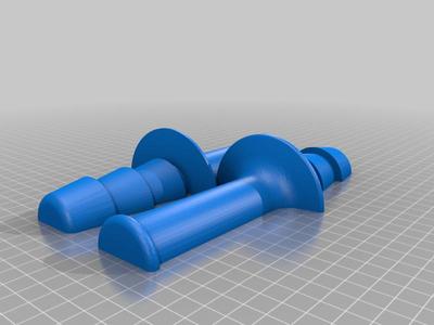 Pool Noodle Swords with Alighment Pegs