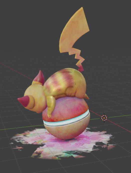 sleepy pikachu pokemon