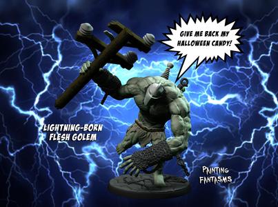 Lightning-Born Flesh Golem